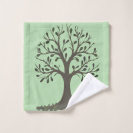 🌳 Boom van het Leven Badhanddoeken Set Bad Handdoek