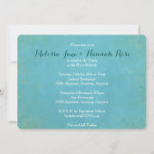 Boom van het leven B'not Mitzvah Invitations Kaart (Achterkant)