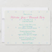 Boom van het leven B'not Mitzvah Invitations Kaart (Achterkant)