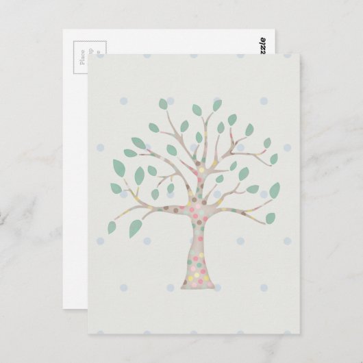 Boom van het Leven Briefkaart (Voorkant / Achterkant)