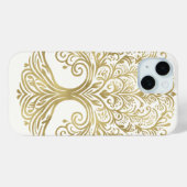 Boom van het Leven Cream & Goud Keltisch Case-Mate iPhone Case (Achterkant (horizontaal))