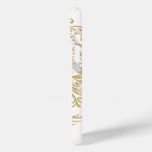 Boom van het Leven Cream & Goud Keltisch Case-Mate iPhone Case (Achterkant / Links)