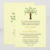 Boom van het leven Eenvoudig symbolisch uniek mode Kaart (Voorkant / Achterkant)