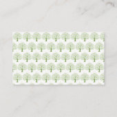 Boom van het leven, Elegant Wedding Website Informatiekaartje (Achterkant)