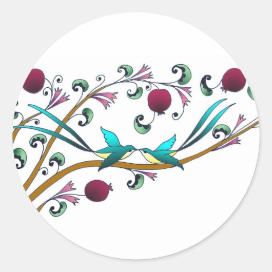 Boom van het leven envelop afdichting stickers (Voorkant)