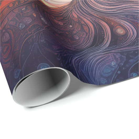 Boom van het Leven, Etherische Liefde ontmoet Natu Cadeaupapier (Rol Hoek)