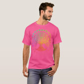 Boom van het Leven Fasen van de Maan T-shirt (Voorkant volledig)