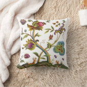 Boom van het Leven Faux Geborduurd Kussen (Deken)