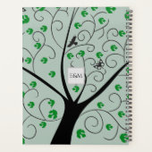 Boom van het leven gastboek bruiloft herdenking an planner (Achterkant)