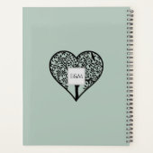 Boom van het leven gastboek bruiloft Memorial Fune Planner (Achterkant)