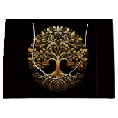 Boom van het Leven Gift Bag Groot Cadeauzakje (Voorkant)