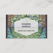 Boom van het leven, hart en liefde visitekaartje (Voorkant)