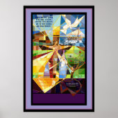 Boom van het leven Jesus Banner Poster (Voorkant)