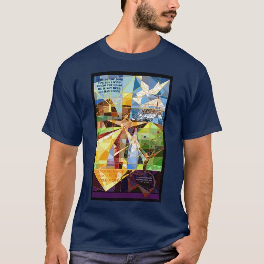 Boom van het Leven Jezus T-shirt (Voorkant)