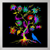 Boom van het leven kunst poster (Voorkant)