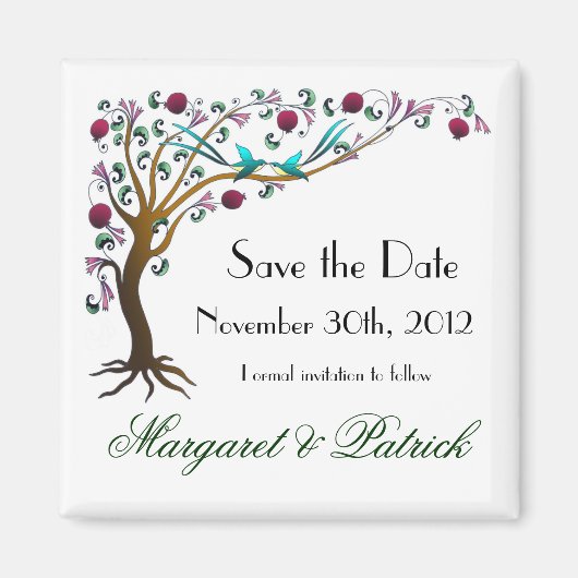 Boom van het leven Magneet (Voorkant)