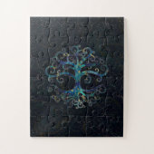 Boom van het leven Marmer en Gold Legpuzzel (Verticaal)