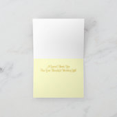 Boom van het leven Modern Wedding Dank u van alleb Bedankkaart (Binnen)