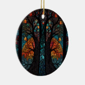 Boom van het leven mozaïek gebrandschilderd glas e keramisch ornament (Rechts)