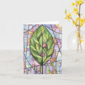 "Boom van het Leven" Notecard door Ascalon Studios Kaart (Gele Bloem)