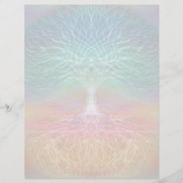 Boom van het leven regenboogharten (Voorkant)