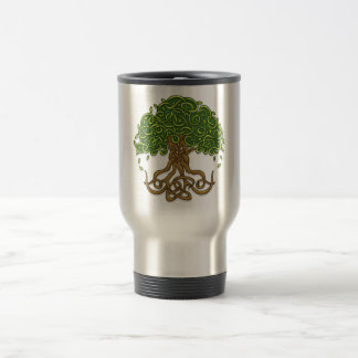 Boom van het leven Travel Mug Reisbeker