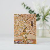 Boom van het leven van Gustav Klimt, gestileerde A Briefkaart (Staand voorkant)
