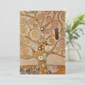 Boom van het leven van Gustav Klimt, gestileerde A Kaart (Staand voorkant)