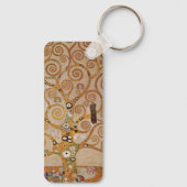 Boom van het leven van Gustav Klimt, gestileerde A Sleutelhanger (Achterkant)