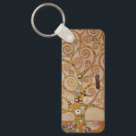 Boom van het leven van Gustav Klimt, gestileerde A Sleutelhanger<br><div class="desc">Levensboom (1905-1911) van Gustav Klimt. De boom of Life is een Art Nouveau-schilderij met de kennisboom die de zwarte roofvogel ter discussie stelt, het symbool van de dood. De normale levenscyclus zoals begrepen door Freud en Klimt. De Stoclet Frieze is een reeks symbolistische panelen en het laatste geweldige muurwerk van...</div>