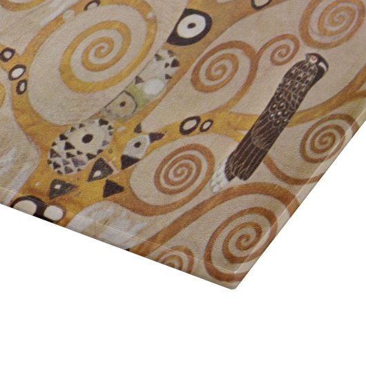 Boom van het leven van Gustav Klimt, gestileerde A Snijplank (Hoek)