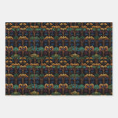 "Boom van het Leven" Verpakkende Document Vlakke B Inpakpapier Vel (Voorkant 3)