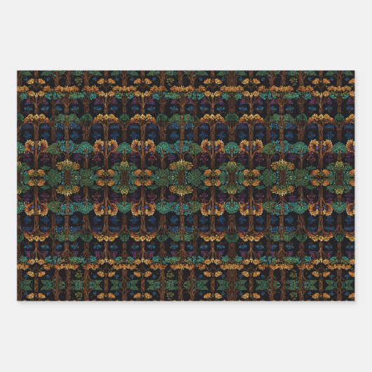 "Boom van het Leven" Verpakkende Document Vlakke B Inpakpapier Vel (Voorkant 2)