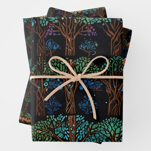 "Boom van het Leven" Verpakkende Document Vlakke B Inpakpapier Vel (In situ)