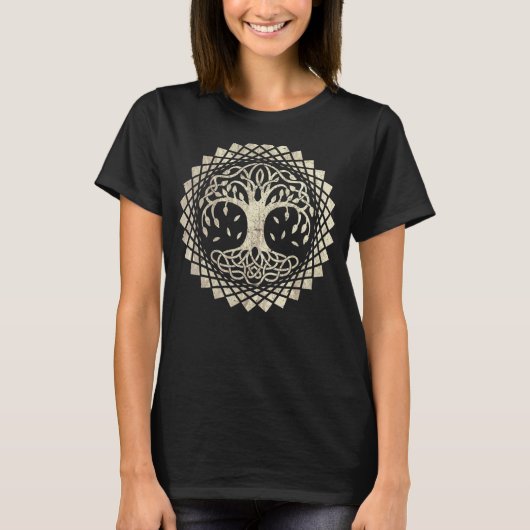 Boom van het leven Viking Midgard Thor Walhalla No T-shirt (Voorkant)