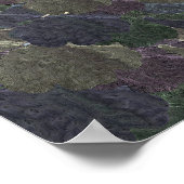 Boom van het leven vreedzaam geloof poster (Hoek)