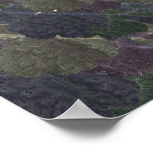 Boom van het leven vreedzaam geloof poster (Hoek)