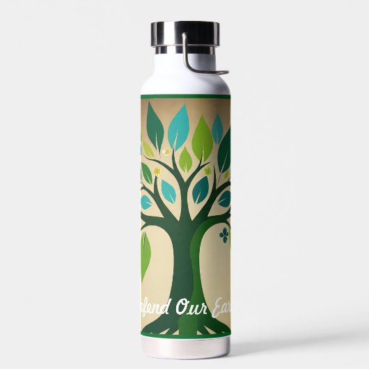 "Boom van het leven" Waterfles (Links)