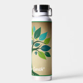 "Boom van het leven" Waterfles (Achterkant)