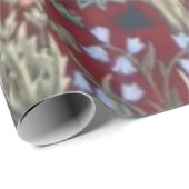 Boom van het leven William Morris Red Cadeaupapier (Rol Hoek)