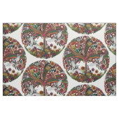 boom van het leven wit stof (Fat Quarter)