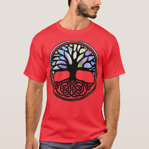 Boom van het leven Yggdrasil 2 T-shirt