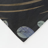 Boom van het leven - Yggdrasil - Goud en gekleurde Fleece Deken (Hoek)