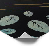 Boom van het leven - Yggdrasil - Goud en gekleurde Poster (Hoek)