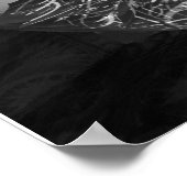 Boom van het leven zwart-wit serenity poster (Hoek)