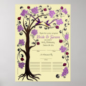 Boom van het Life Quaker Wedding Certificate (vpi) Poster (Voorkant)