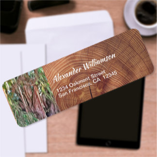 Boom van het Oaxaca OAX1-adreslabel van Tule Etiket