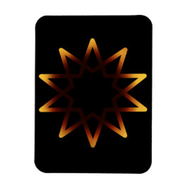 Boom van het Oranje symbool voor de levenspieur Ma Magneet