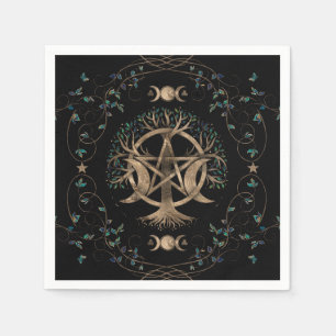 Boom van het Pentagram van het Leven Servet