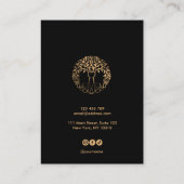 Boom van het Spiritueel levende Visitekaartje (Achterkant)